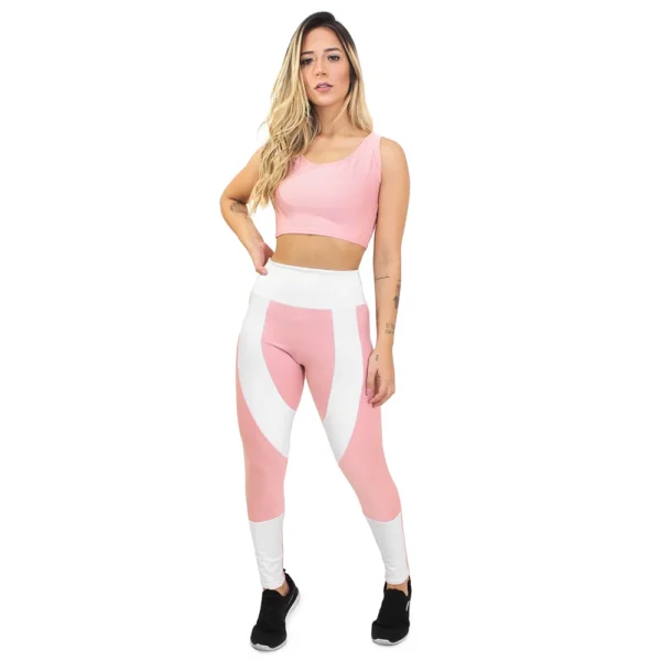 Conjunto Calça Legging e Cropped CandyPower