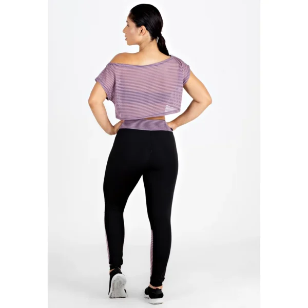 Conjunto 3 Peças Calça Legging Cropped de Dry e Cropped Liso