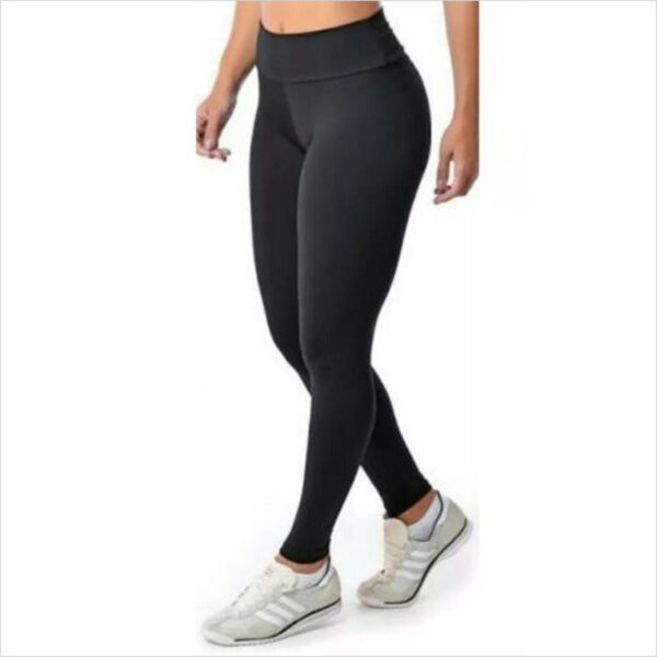 Calça Legging preta confortável para academia