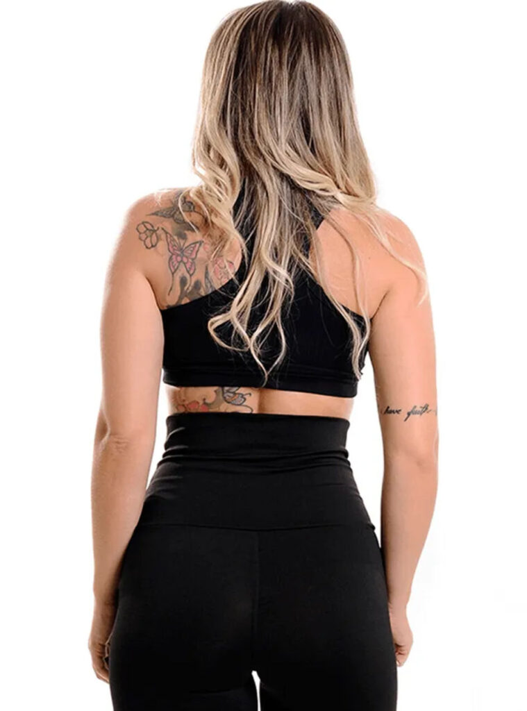 Conjunto calça Legging com top preto
