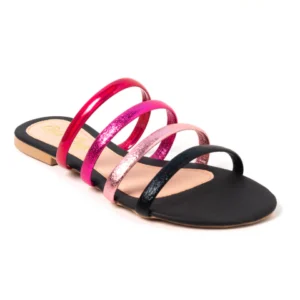 Sandália Rasteira Multicolor 4 Napa